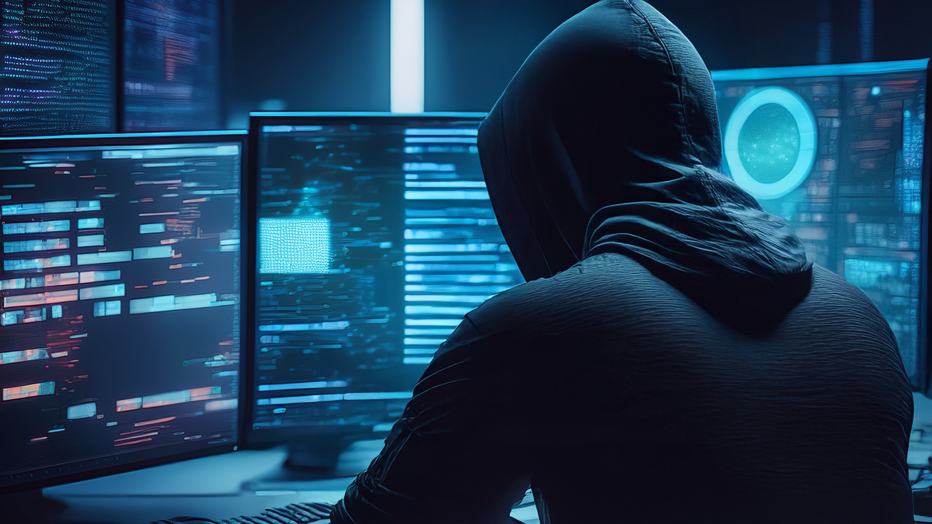 Cyber-Bedrohungen auf Patientendaten (KI-generiert)